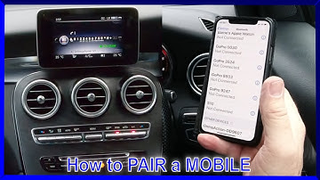 How to Pair A Mobile To The Bluetooth System In A 2016 Mercedes Benz GLC Class