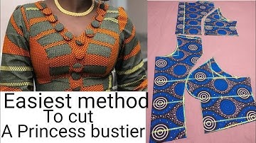 Hoe je een prinsessen-pijlbustier CORRECT knipt De gemakkelijkste methode stap voor stap... (pijl...