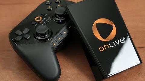OnLive Gaming Console Unboxing
