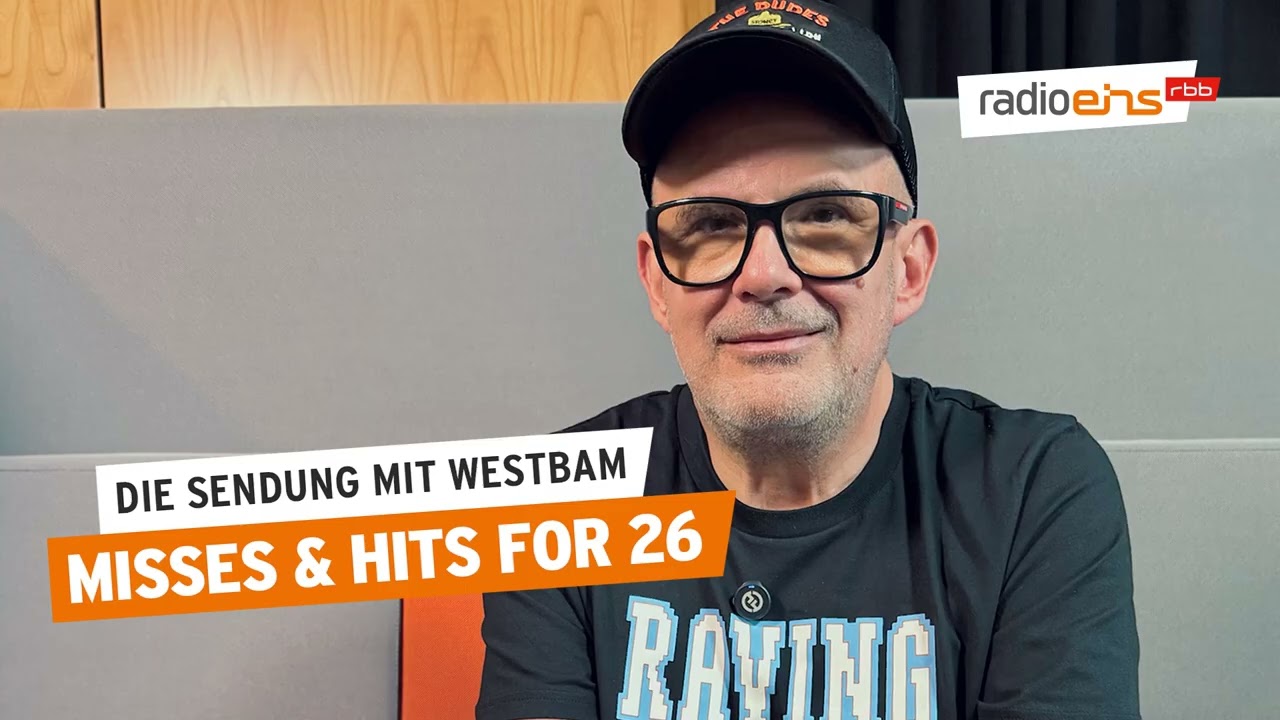 Misses & Hits for 26 | Die Sendung mit Westbam