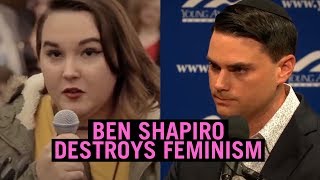 Ben Shapiro Debunks Every Feminist Talking Point In 9 Minutes