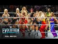 Full match  20woman battle royal wwe evolution 2018