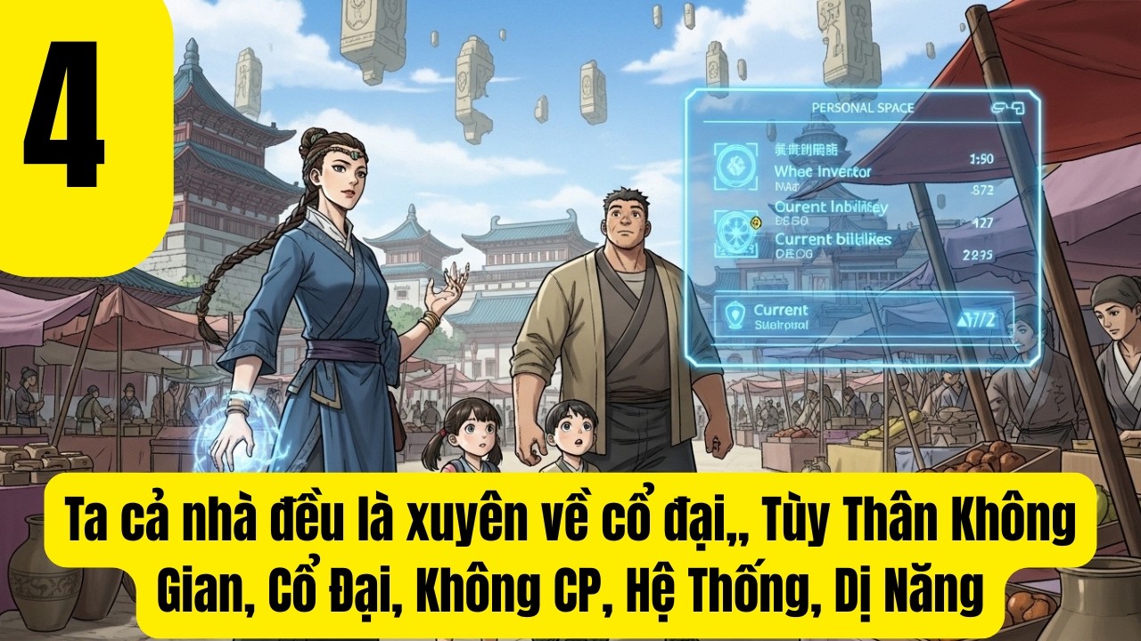 Tập 4: Ta cả nhà đều là xuyên về cổ đại,, Tùy Thân Không Gian, Cổ Đại, Không CP, Hệ Thống, Dị Năng