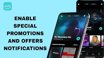 How To Enable Special Promotions And Offers Notifications On Amazon Music App | Step By Step