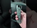 Wilson Combat Large Inkosi with zirconium inlay pivot and zirconium j2h backspacer #edc #knife