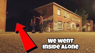 We Explored An Abandoned Town OVERNIGHT! The Doomed City Of Doel