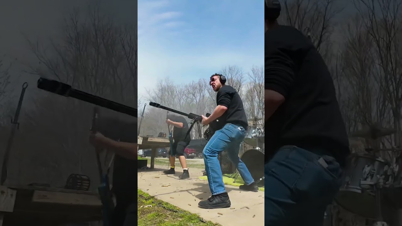 Men only want one thing PANTERA WITH 50 CAL