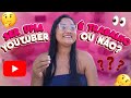 SER YOUTUBER É TER VIDA MANSA ? 🤔 É TRABALHO OU NÃO 🤔 @Casinha Da Cris vida na roça