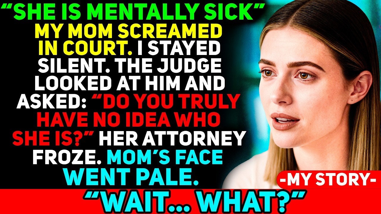 In The Courtroom, My Mom Yelled  'She’s a Total Disgrace' — Until The Judge Leaned Forward and sai