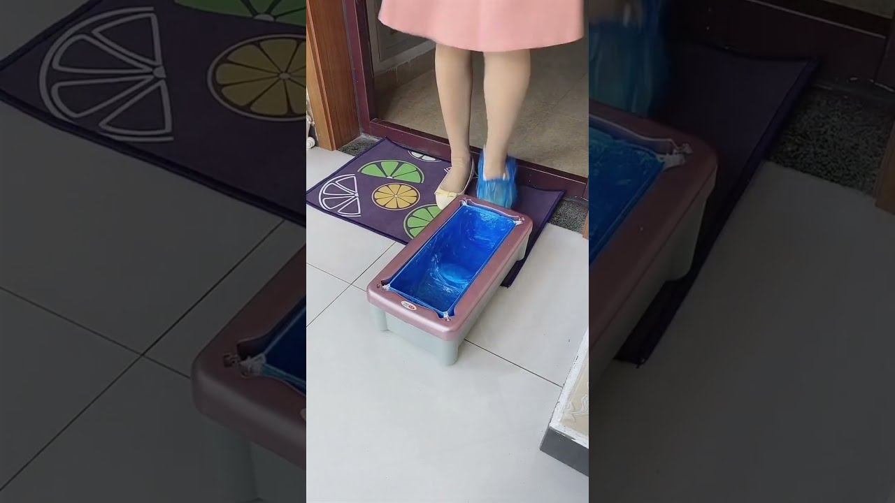 Perfect for Any Space Ondaum World's Shoe Covers Dispenser for Home, Office, and Hospital 