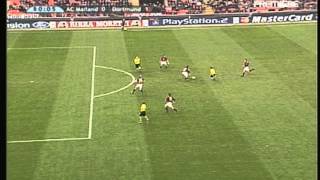 2003 March 18 AC Milan Italy 0 Borussia Dortmund Germany 1 Champions League