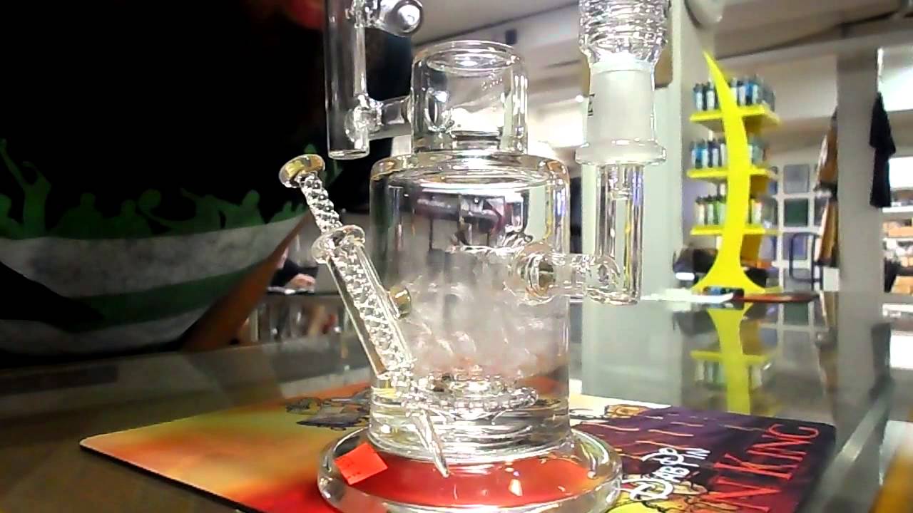 Pulse Glass Double Showerhead Rig - J&S Glass