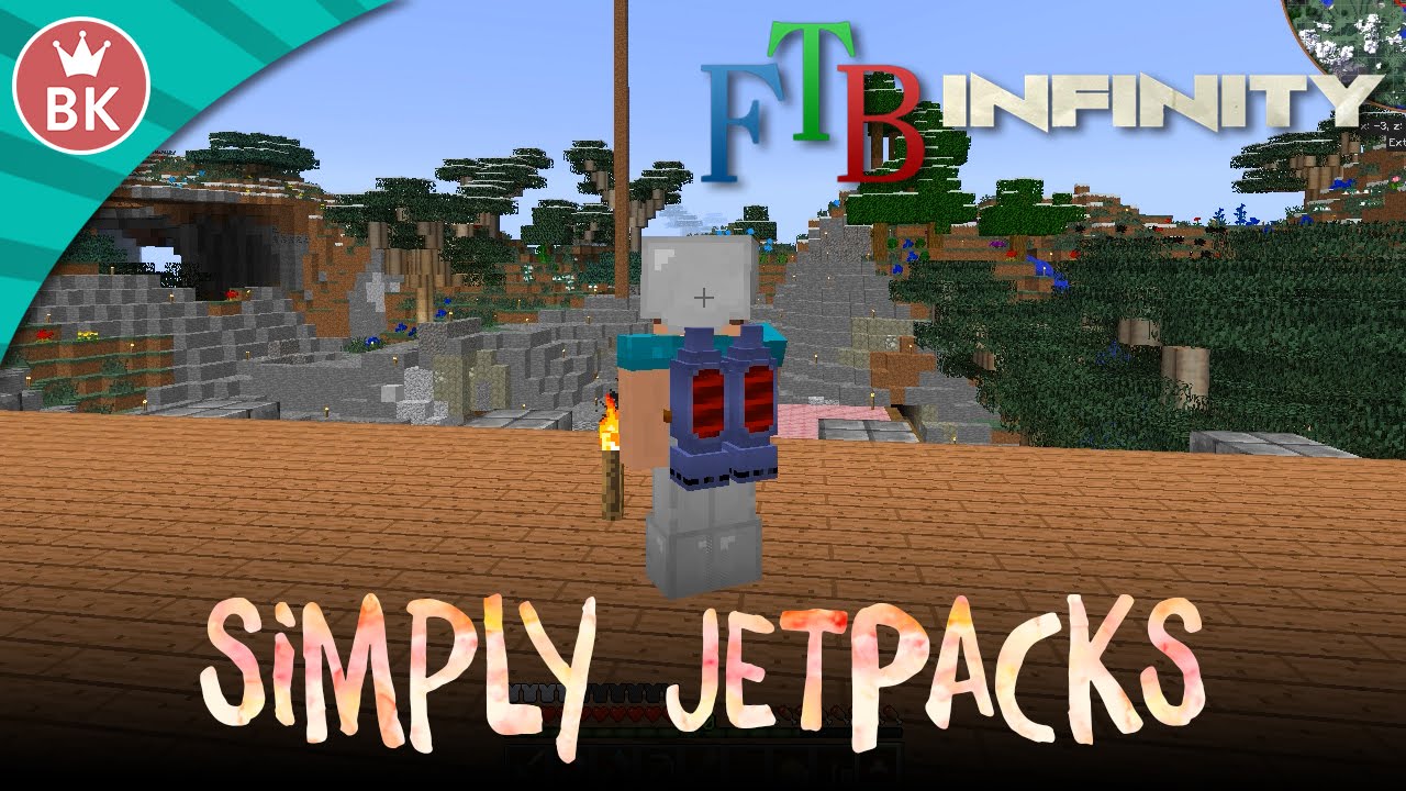 Minecraft FTB Infinity Evolved - "Simply JETPACKS!" (E09) - YouTube
