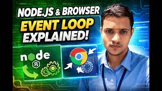 Node.js Internals & Browser Internals Explained | Event Loop, V8 Engine, Thread Pool