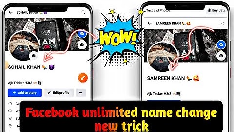 Facebook unlimited name change trick 100% working || Facebook name change after 60 days ✅ working