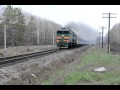 2ТЭ10М-2217 с фирменным поездом №22 "Ульяновск"