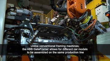 ABB Robotics - FlexLean Flexible Automotive Body Assembly Part 1