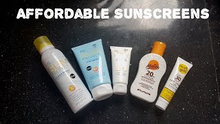 Affordable Sunscreens| Malibu and Primark PS Sunscreen| FaceOn Nailsdone Hairdid
