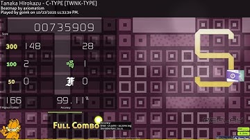 Day 595 of C-TYPE until slideracc is optional in osu! lazer