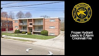 Cincinnati 2-Alarm Fire Audio 2/21/2021 [Ohio]