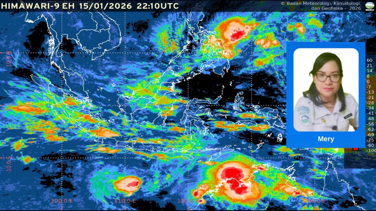 INFO CUACA BMKG NTT EDISI JUMAD 16 JANUARI 2026