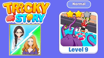 Tricky story normal level 9 solution walkthrough 
