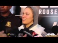 UFC 190: Ronda Rousey Open Workout Scrum