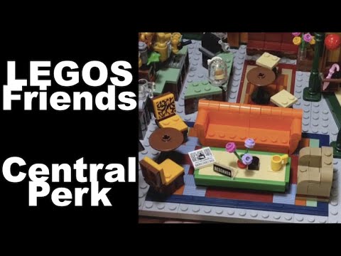 LEGOS Friends Central Perk 21319 Unboxing and Assembly