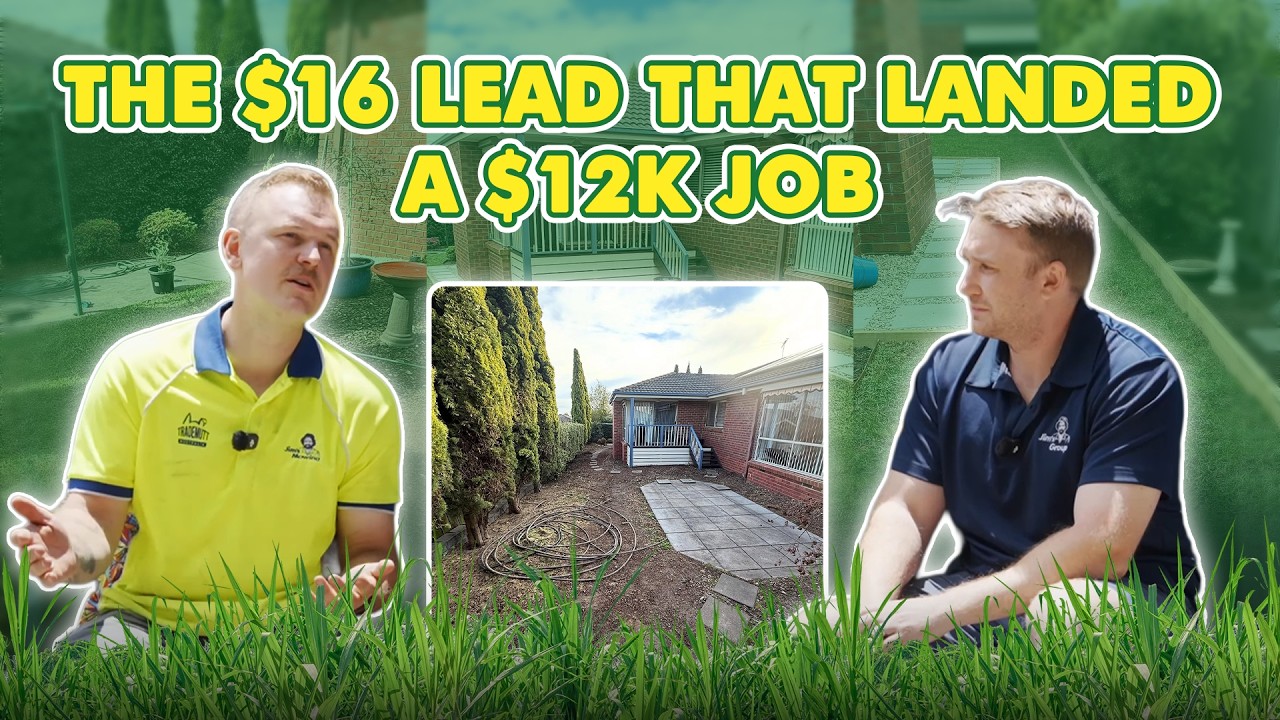 $150K First Year + $16 Lead → $12K Job | Jim’s Mowing Franchise Story