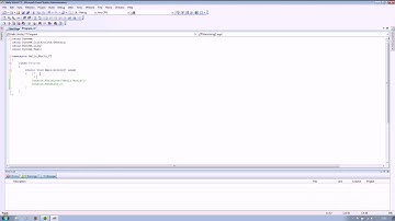 C# Tutorial - Hello World - C# Basics