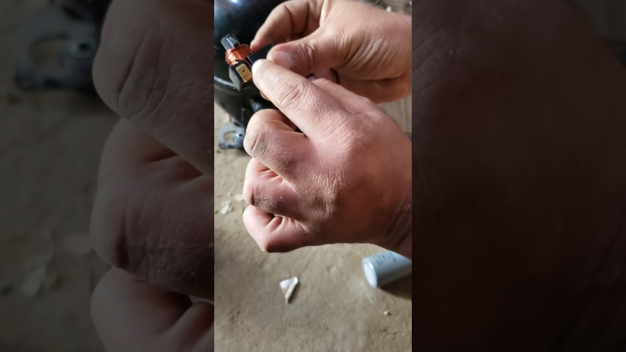 تركيب كلبستر لضاغط بانسونك ثلث حصان ضغط عالي ومعرفة ملف التقويم من ملف التشغيل