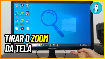 Como TIRAR O ZOOM DA TELA do PC - Diminuir Zoom do PC/Notebook Windows 10