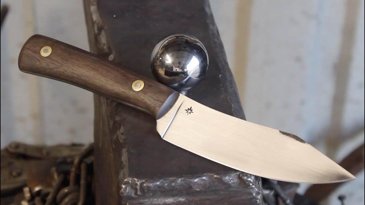 Testing The Ball Bearing Knife From Shaving Sharp, Knife From A