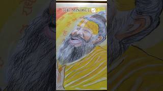 Premanand Maharaj — Peace in human form.#drawing #premanandjimaharaj #painting #realistic #shorts