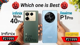 infinix Note 40 Pro vs Realme P1 Pro