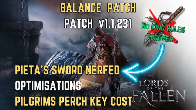 Lords Of The Fallen: MASSIVE NEW PATCH - Update 1.1.231 - Coming