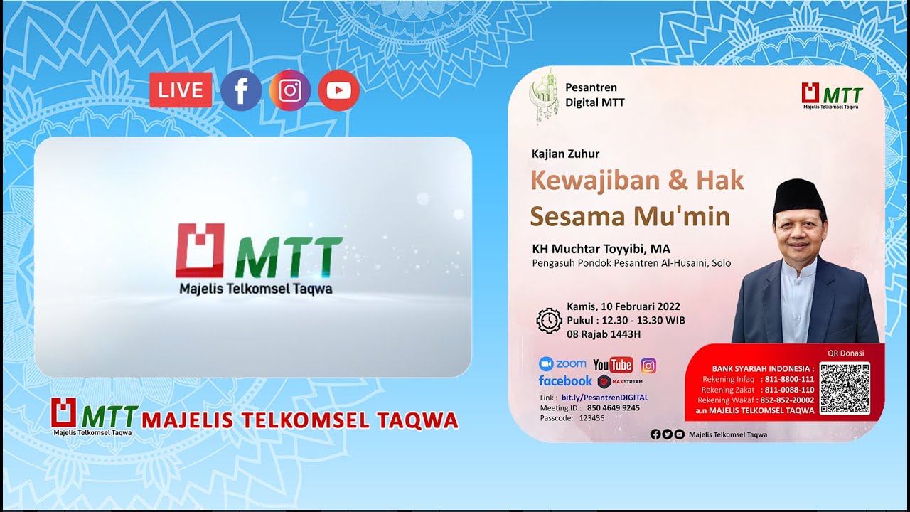 Pesantren Digital MTT Dengan Tema 
