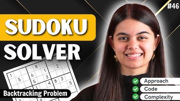 Sudoku Solver Problem | using Backtracking | Leetcode Hard