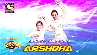 Super Dancer Chapter 4|Arshiya and Anuradha Dance performance|Grand Premiere