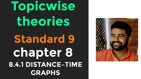 NCERT Science class 9 chapter 8 8.4.1 DISTANCE-TIME GRAPH #physicsuniversewithjaiminshah