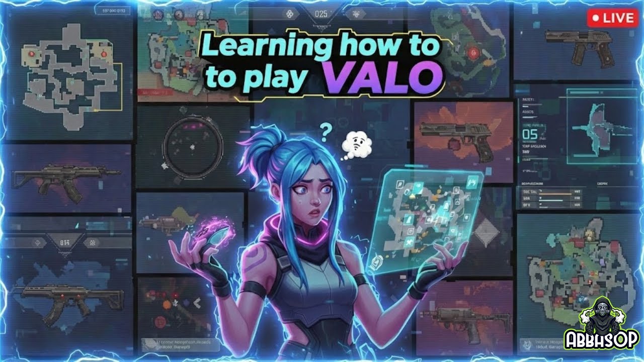Road to Radiant: Learning How to Play VALO 🔴 LIVE - YouTube