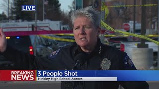 Aurora Police Chief Vanessa Wilson Says Multiple Shooters At Hinkley High School