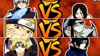Kabuto VS Hanabi / Naruto (Clas.) NTF VS Zabuza / Temari VS Sasuke (INSANE) - NSUN4