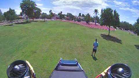 ADNS3080 & Arduino Position Hold Thrust Vectoring Fans Working Onboard Cam - MonoPhan