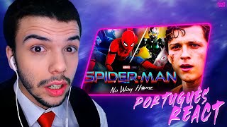 TRAILER HOMEM-ARANHA 3: SEM VOLTA PARA CASA LEGENDADO (SALVATORE REACT)