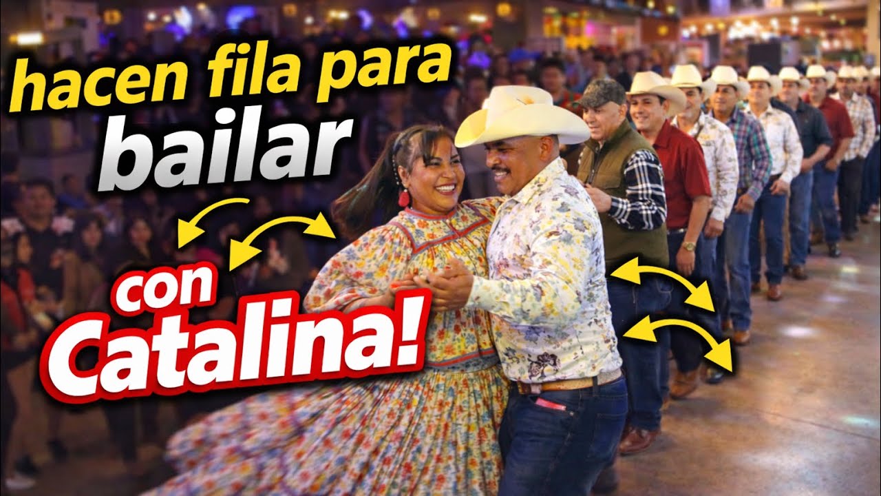 HACEN FILA PARA BAILAR CON CATALINA EN EL CHAMPS !