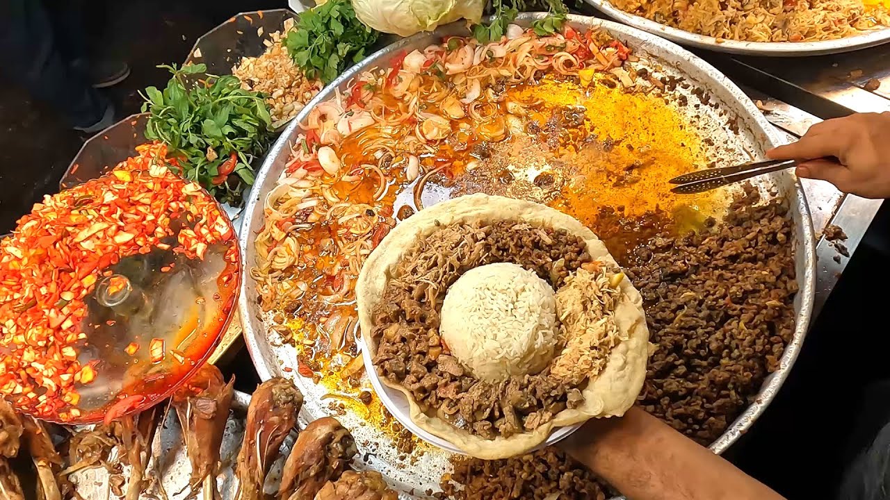 1$ Street Food | Best Iraq Street Food 🇮🇶(Slemani, Kurdistan)