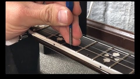 How to Install Banjo 5th String Spikes