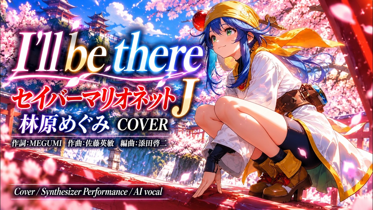 林原めぐみ / I'll be there / Cover / Synthesizer Performance