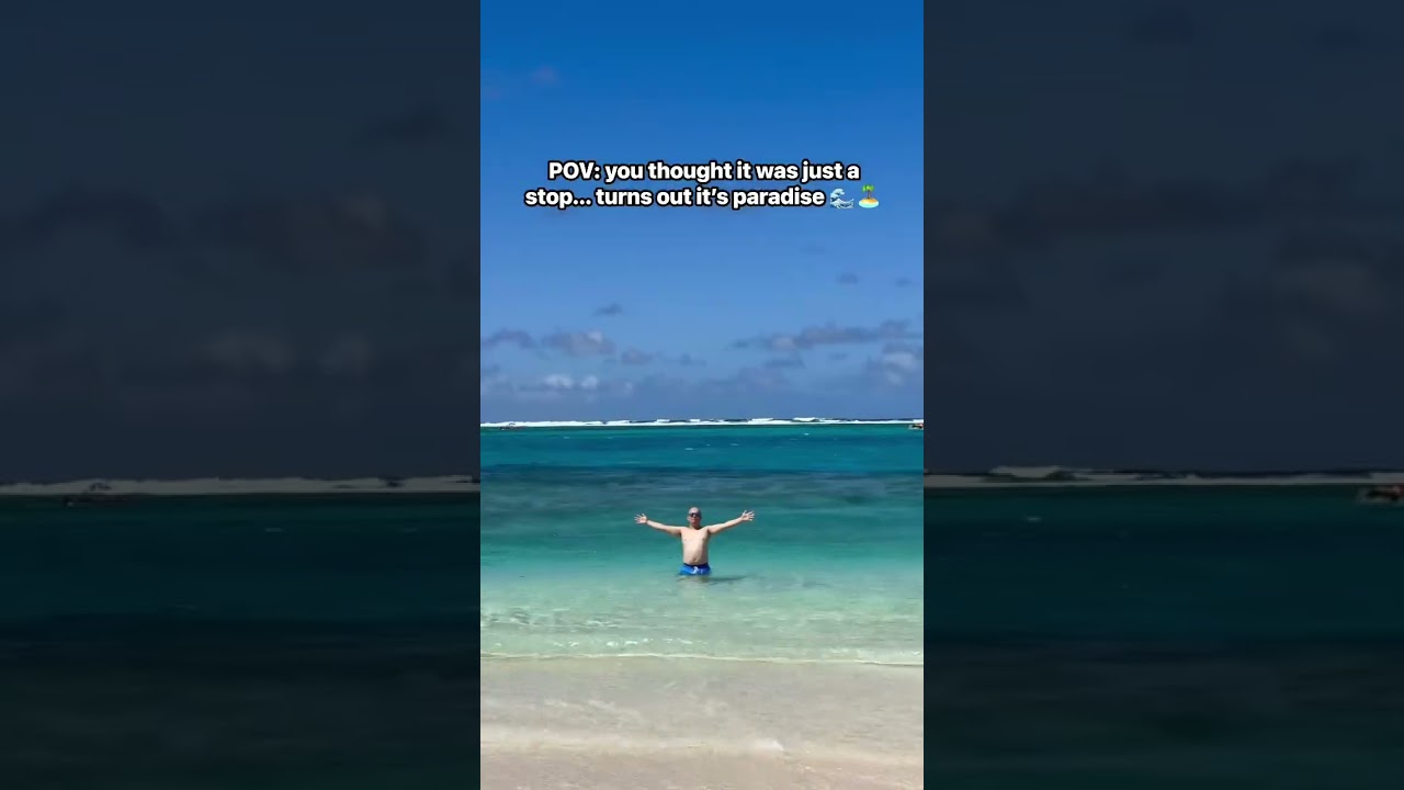Just island things 🏝️ #cruiseship #cruise #travel  #travelvlog  #familytrip